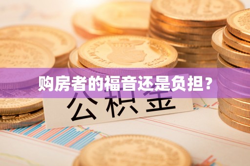 尖扎购房者的福音还是负担？