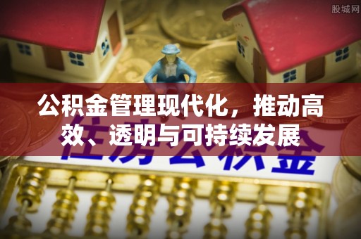 尖扎公积金管理现代化，推动高效、透明与可持续发展