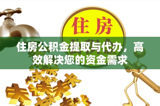 尖扎住房公积金提取与代办，高效解决您的资金需求